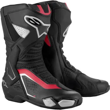 Alpinestars SMX-6 V3 Vented Boots Adult 10.5 11.5 12 12.5 13.5 14 3.5 4 5 6 6.5 7.5 8 9 9.5 Black Red Silver White 60