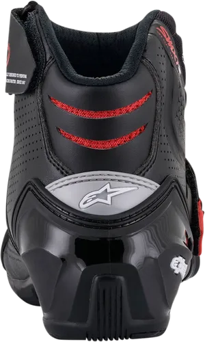 Alpinestars SMX1-R V2 Vented Boots Adult 10.5 11.5 12 12.5 13.5 14 5 6 6.5 7.5 8 9 9.5 Black White Red 44