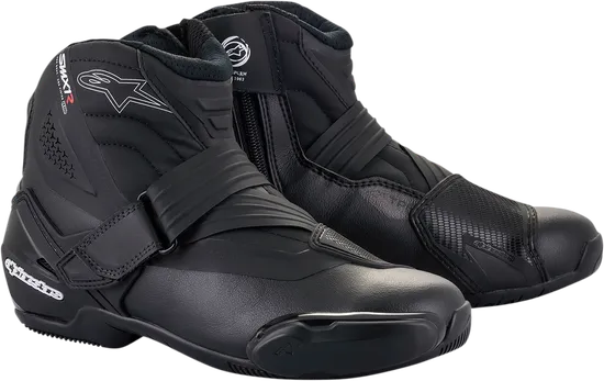 Alpinestars SMX-1R V2 Boots Adult 10.5 11.5 12 12.5 13.5 14 5 6 6.5 7.5 8 9 9.5 Black Red White 35