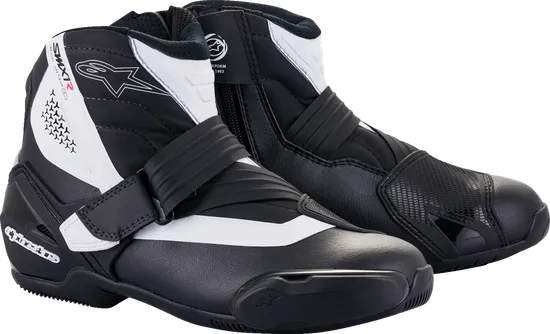 Alpinestars SMX-1R V2 Boots Adult 10.5 11.5 12 12.5 13.5 14 5 6 6.5 7.5 8 9 9.5 Black Red White 18