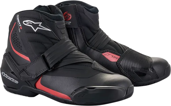 Alpinestars SMX-1R V2 Boots Adult 10.5 11.5 12 12.5 13.5 14 5 6 6.5 7.5 8 9 9.5 Black Red White 11