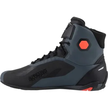 Alpinestars Faster 4 Shoes Adult 10 10.5 11 11.5 12 12.5 13 13.5 14 7 7.5 8 8.5 9 9.5 Black White Gray Red 7