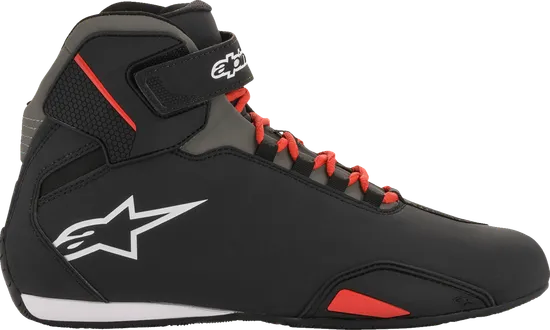 Alpinestars Sektor Shoes Adult 10 10.5 11 11.5 12 12.5 13 13.5 14 6 6.5 7 7.5 8 8.5 9 9.5 Black Gray Red White 8
