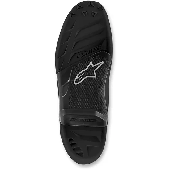 Alpinestars Adult Tech 7 '14+ Replacement Boot Soles 6 8 9 10 11 12 Black 6