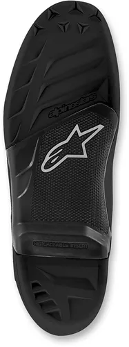 Alpinestars Adult Tech 7 '14+ Replacement Boot Soles 6 8 9 10 11 12 Black 4