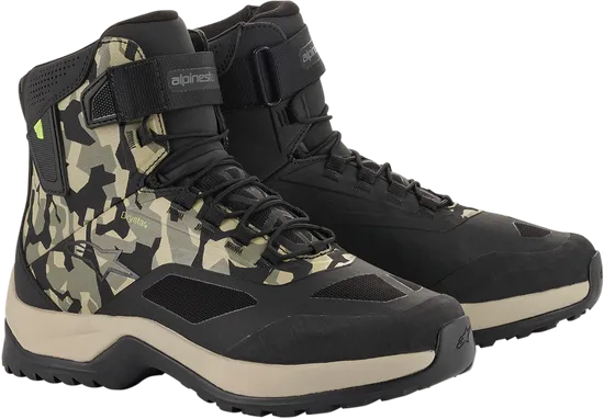 Alpinestars CR 6 Drystar Riding Shoes Adult 10 10.5 11 11.5 12 13 14 8 9 9.5 Black Gray Brown Green 14