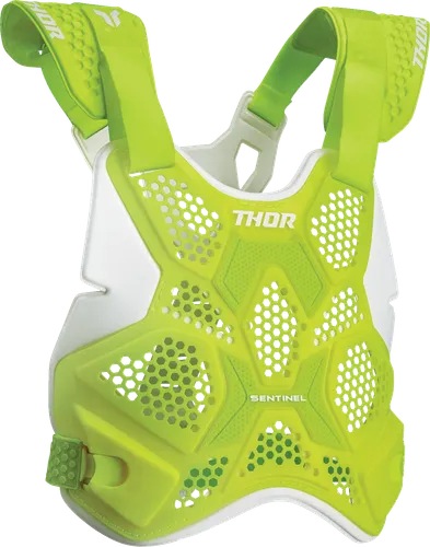 Thor Adult Men Sentinel LTD Race Guard XS S M L White Yellow 9