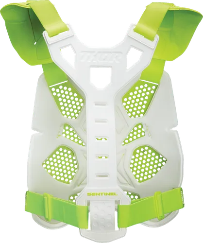 Thor Adult Men Sentinel LTD Race Guard XS S M L White Yellow 10