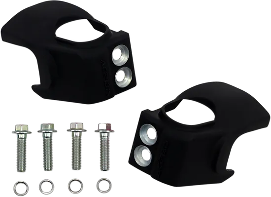 Acerbis Black Fork Shoe Boot Protector Pair BETA RR 350 19-23