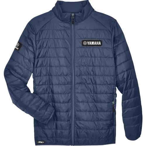 Factory Effex Adult Men Yamaha Puffer Jacket M L XL 2XL Navy