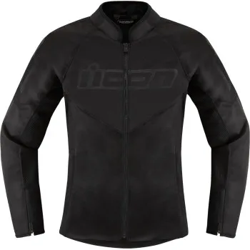 Icon Adult Women Womens Hooligan CE Jacket XS S M L XL 2XL 3XL Black