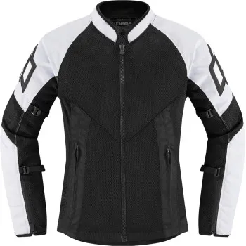 Icon Adult Women Womens Mesh AF Jacket XS S M L XL 2XL 3XL Black White
