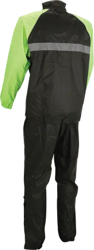 Z1R Adult Men 2-Piece Rainsuit S M L XL 2XL 3XL 4XL Black Orange Hi Viz 12