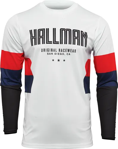 Thor Adult Men Hallman Differ Draft Jersey S M L XL 2XL 3XL Red White Blue Black Tan 25