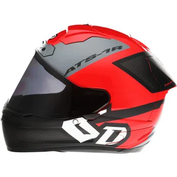 6D Helmets Adult ATS-1R Wyman Helmet Full Face | S M L XL 2XL | Black Gray Red 5