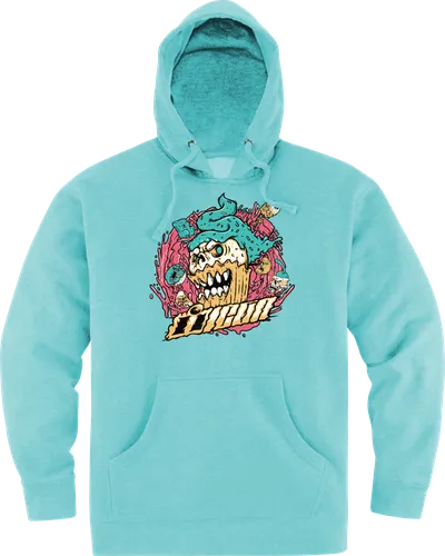Icon Adult Men Snack Attack Hoodie S M L Green 5