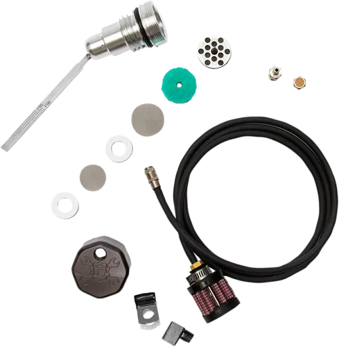 Feuling Black Aluminum Vented Dipstick Harley Dyna Switchback 12-16