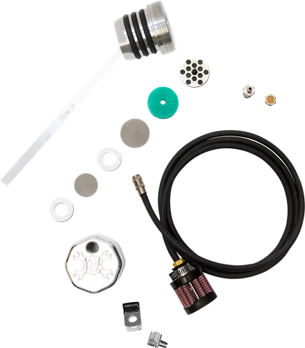 Feuling Black Aluminum Vented Dipstick Harley Street Glide 06