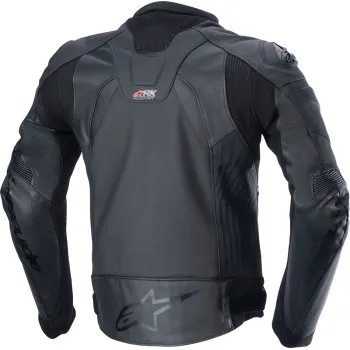 Alpinestars Adult Men GP Plus R v4 Rideknit Leather Jacket 38 40 42 44 46 48 50 Black Orange White 32