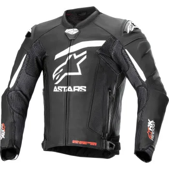 Alpinestars Adult Men GP Plus R v4 Rideknit Leather Jacket 38 40 42 44 46 48 50 Black Orange White 19