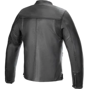Alpinestars Adult Men Blacktrack Leather Jacket S M L XL 2XL 3XL 4XL Black 22