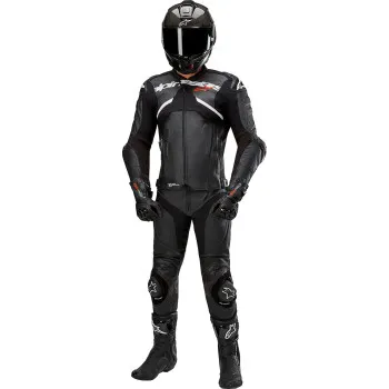 Alpinestars Adult Men Atem v5 Leather Jacket 38 40 42 44 46 48 50 Black White 16