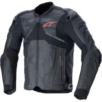 Alpinestars Adult Men Atem v5 Leather Jacket 38 40 42 44 46 48 50 Black White 9