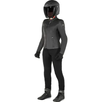 Alpinestars Adult Women Stella Tory Leather Jacket XS S M L XL 2XL Black 5