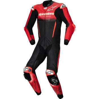 Alpinestars Adult Men GP-R7 1pc Leather Suit 38 40 42 44 46 48 50 52 Black White Red 13