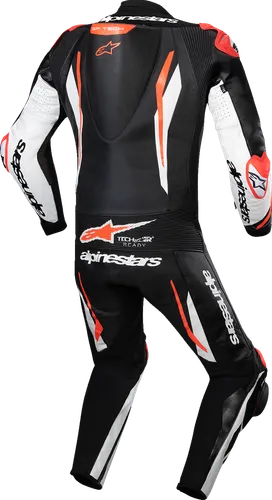 Alpinestars Adult Men GP Tech v5 1pc Leather Suit 38 40 42 44 46 48 Black White Red Yellow 9