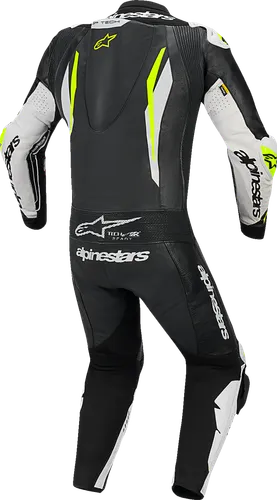 Alpinestars Adult Men GP Tech v5 1pc Leather Suit 38 40 42 44 46 48 Black White Red Yellow 11