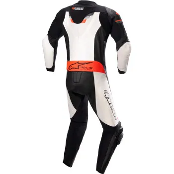 Alpinestars Adult Men GP Force Chaser 1pc Leather Suit 38 40 42 44 46 48 50 Black Red White Yellow 7