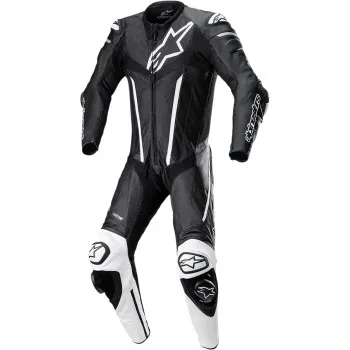 Alpinestars Adult Men Fusion 1pc Suit 36 38 40 42 44 46 48 Black White Red 3