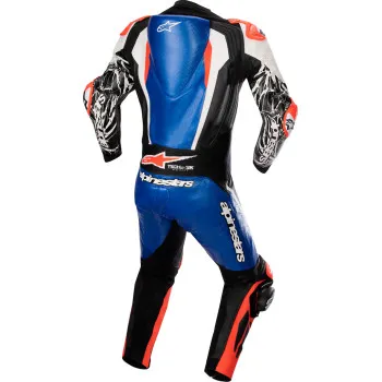 Alpinestars Adult Men Racing Absolute v2 Leather Suit 38 46 48 50 52 54 Blue Black White Red 14