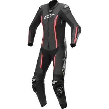 Alpinestars Adult Women Stella Missile 1pc Suit 2 4 6 8 10 12 14 Black Pink White 3