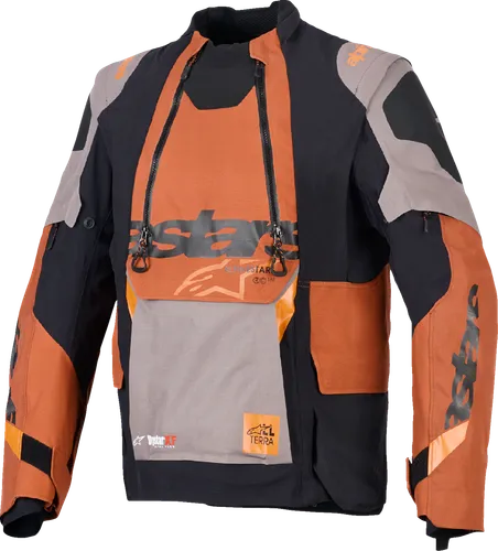 Alpinestars Adult Men Halo Pro Drystar XF Laminated Jacket S M L XL 2XL 3XL 4XL Black Tan Red Charcoal Gray Orange 13