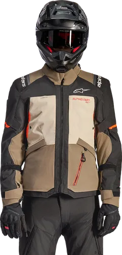 Alpinestars Adult Men Andes v4 Drystar Jacket S M L XL 2XL 3XL 4XL 5XL 6XL Tan Black Navy Gray Red 56