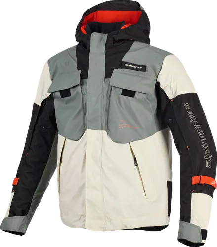 Alpinestars Adult Men Mospher Waterproof Jacket S M L XL 2XL 3XL 4XL Black Gray White 16