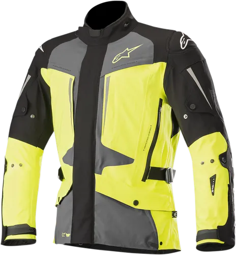 Alpinestars Adult Men Yaguara Drystar Jacket S M L XL 2XL Black Gray White Yellow 7