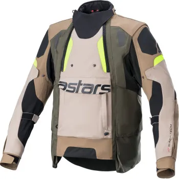 Alpinestars Adult Men Halo Drystar Jacket S M L XL 2XL 3XL 4XL Black Gray Orange Tan Fluorescent Yellow Blue 17