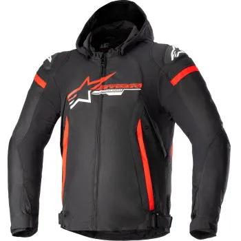 Alpinestars Adult Men Zaca Waterproof Jacket S M L XL 2XL 3XL 4XL Black Gray Red White 25