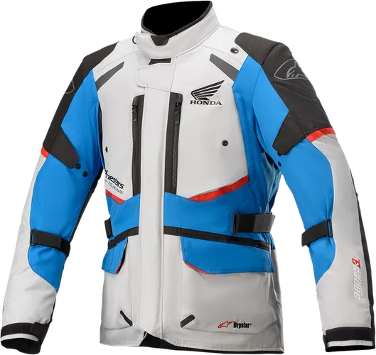 Alpinestars Adult Men Honda Andes v3 Drystar Jacket S M L XL 2XL 3XL 4XL Black Blue Gray 9