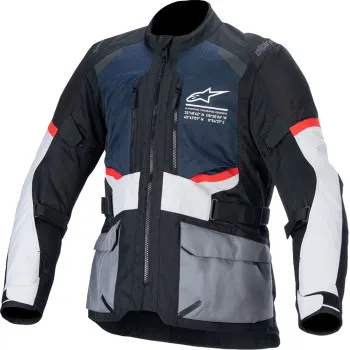 Alpinestars Adult Men Andes Air Drystar Jacket S M L XL 2XL 3XL 4XL Black Gray White Blue 47
