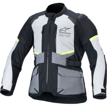 Alpinestars Adult Men Andes Air Drystar Jacket S M L XL 2XL 3XL 4XL Black Gray White Blue 27