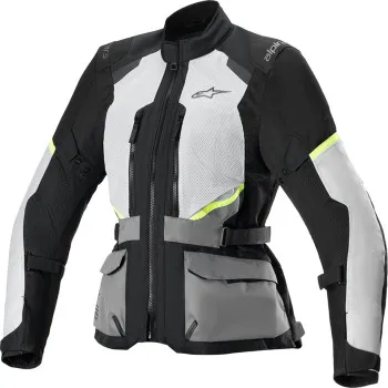 Alpinestars Adult Women Stella Andes Air Drystar Jacket S M L XL 2XL Black Gray 9