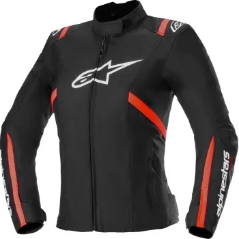 Alpinestars Adult Women Stella T-SPS v2 WP Jacket XS S M L XL 2XL Black White Red 7