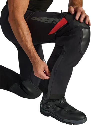 Alpinestars Adult Men Halo Pro Drystar XF Rain Pants S M L XL 2XL 3XL 4XL Black Gray 11