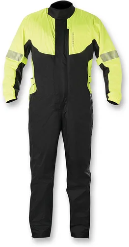 Alpinestars Adult Men Hurricane Rainsuit S XL 3XL Black Fluorescent Yellow Gray 5