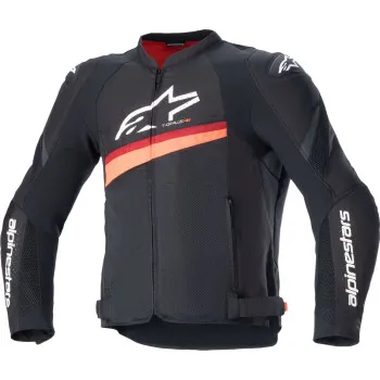 Alpinestars Adult Men T-GP Plus R v4 Airflow Jacket S M L XL 2XL 3XL 4XL Black White Red Orange 5