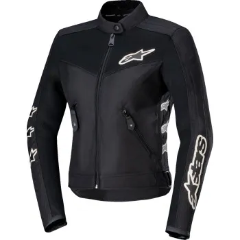 Alpinestars Adult Women Stella T-Dyno Air Jacket XS S M L XL Black White 5